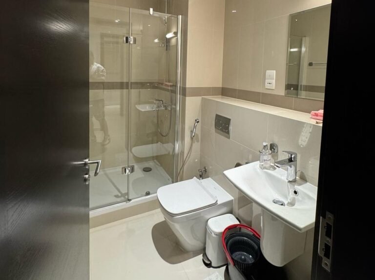 2 BR Corner Stunning Furnished Apartment with Balcony in Al Mouj