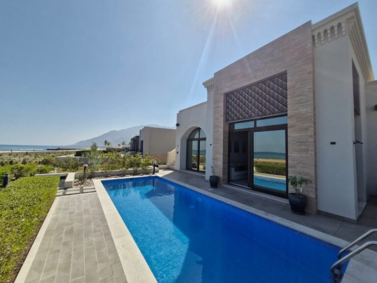 2 BR Beachfront Standalone Villa in Jebel Sifah with Residency