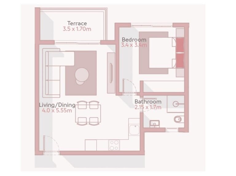 1 BR Stunning Freehold Apartment at Jebel Sifah