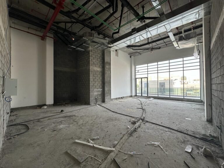 100 SQM Excellent Location Shop in Muscat Hills