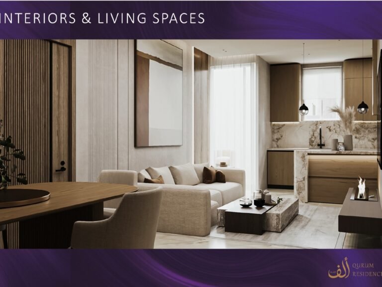1 BR + Study Freehold Apartment in Qurum with Amenities