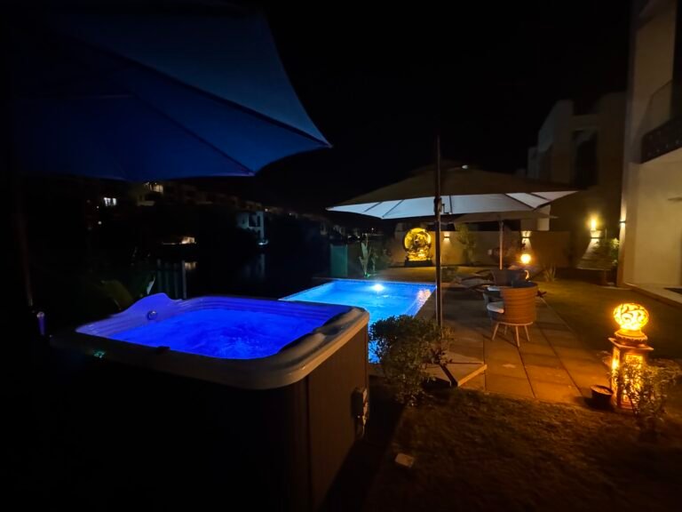 4 BR + Maid’s Room Furnished Luxury Villa with Lake View in Muscat Bay